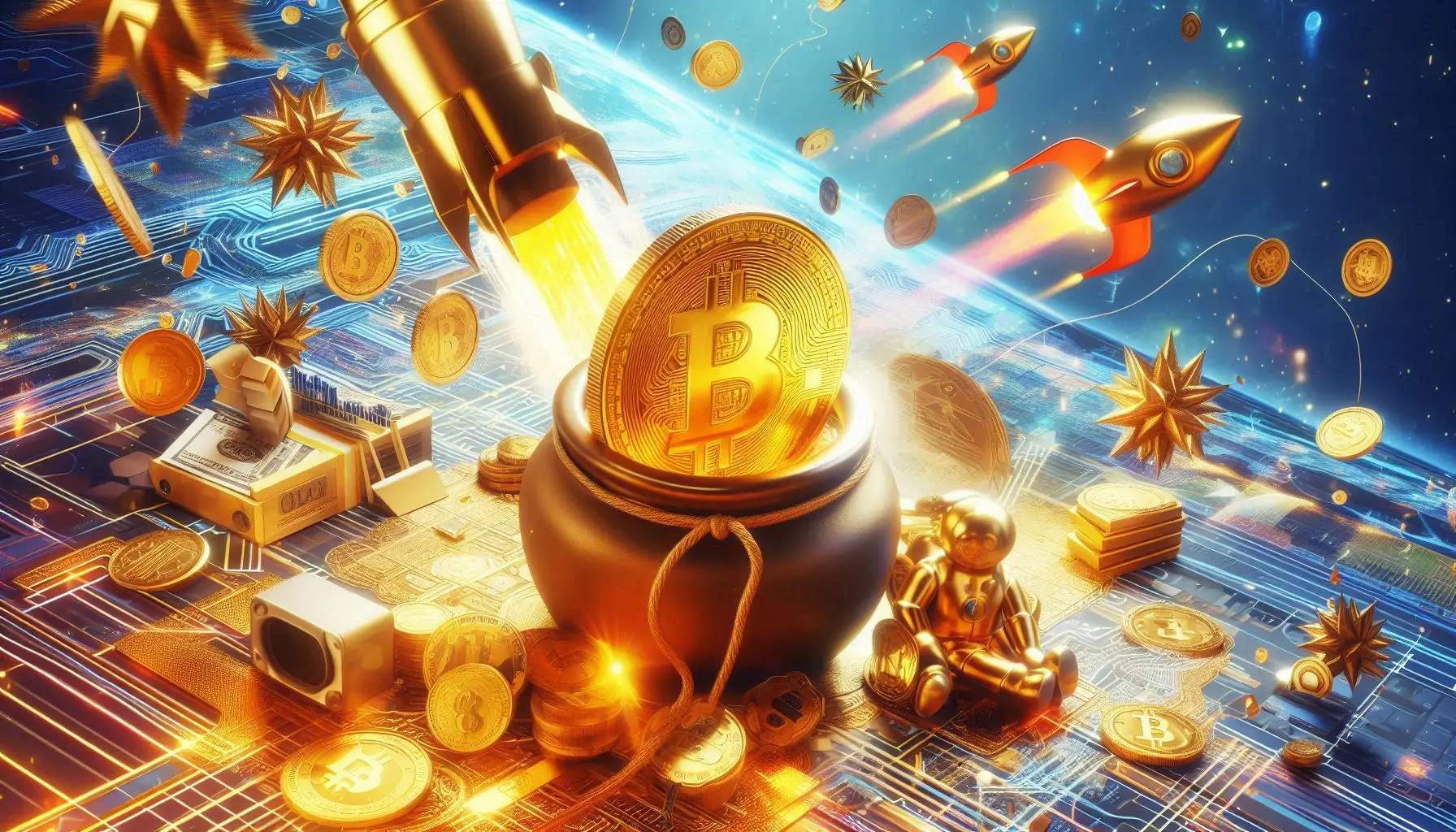 2024's Golden Nugget: The High-Flying Cryptocurrency About to Make You Rich